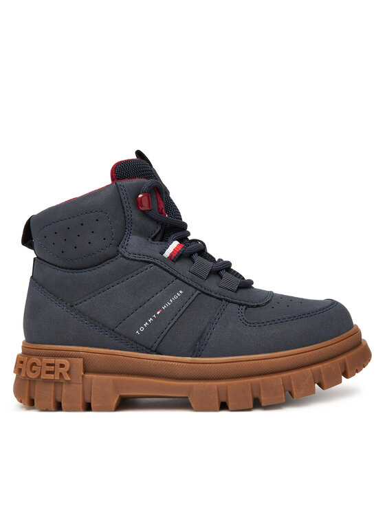 Tommy Hilfiger Tommy Hilfiger Ghete T3X5-34129-1696 S Bleumarin
