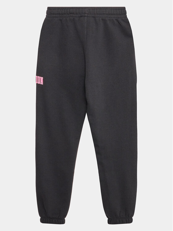 Champion Champion Pantaloni trening Bookstore 404656 Negru Regular Fit