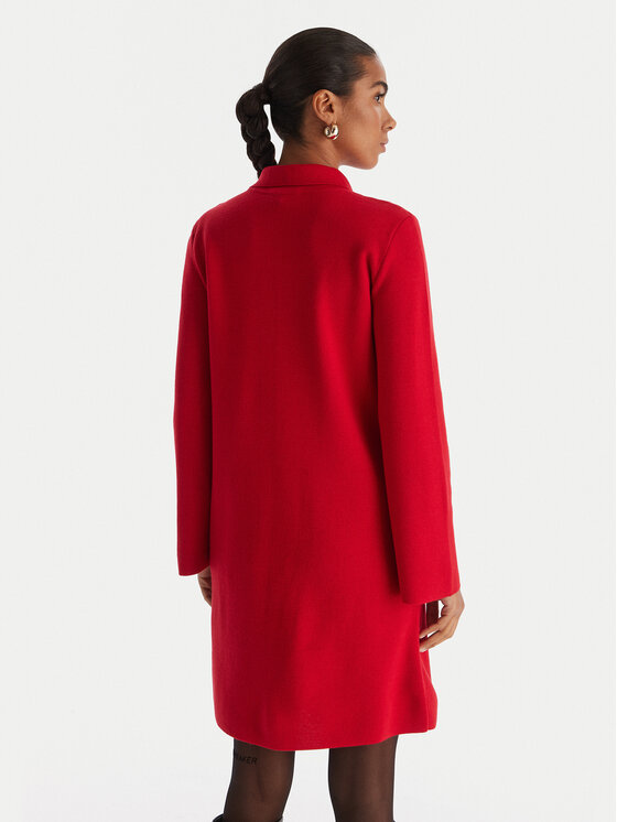 Luisa Spagnoli Luisa Spagnoli Strickkleid Magilla 100109 Rot Regular Fit