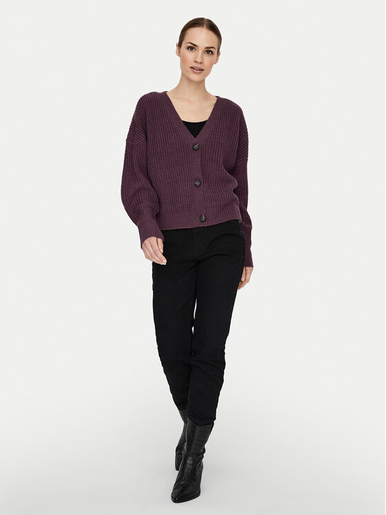 Vero Moda Vero Moda Strickjacke Lea 10249632 Violett Regular Fit
