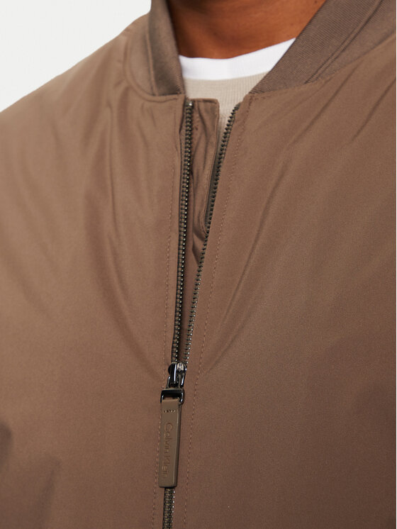Calvin Klein Calvin Klein Kurtka bomber Hero 00040EM567 Beżowy Regular Fit
