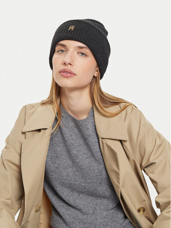 Tommy Hilfiger Tommy Hilfiger Kepurė AW0AW16628 Juoda