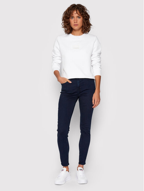 Tommy Jeans Tommy Jeans Traperice Nora DW0DW09209 Tamnoplava Skinny Fit