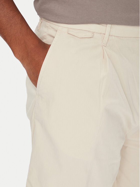 Guess Guess Auduma šorti M5GD26 WH4GA Bēšs Regular Fit