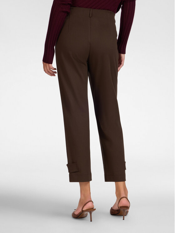 Elena Mirò Elena Mirò Spodnie materiałowe P804P000579N0H2 Brązowy Slim Fit