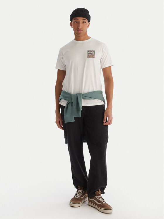 Billabong Billabong T-Shirt Stamp EBYZT00293 Weiß Regular Fit