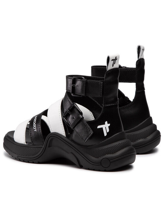 Togoshi Togoshi Sandále TG-07-04-000192 Čierna