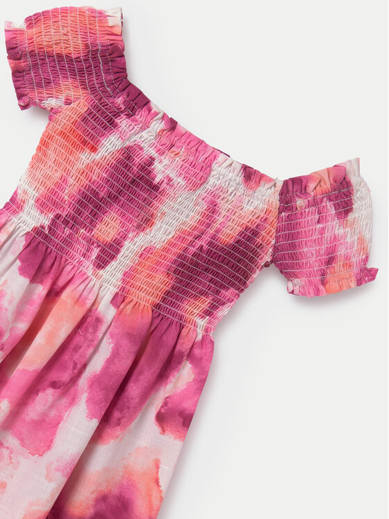 Mayoral Mayoral Vestito estivo 6953 Rosa Regular Fit