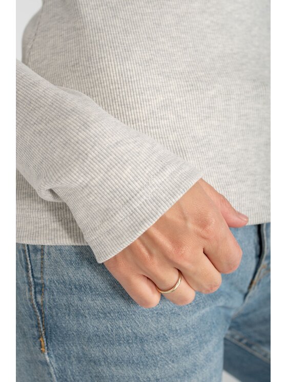 MANDRAGORA MANDRAGORA Blusa snappy Grigio Regular Fit