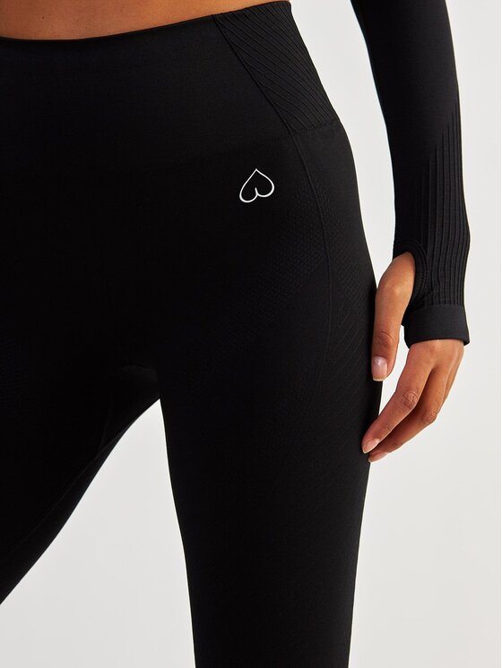 BeShaped BeShaped Legginsy Bezszwowe Femme Force Czarny Active Fit