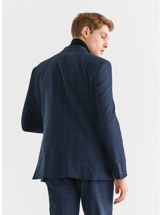 Pako Lorente Pako Lorente Marynarka P23SP-3G-009 Granatowy Slim Fit