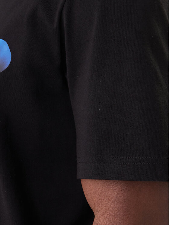 HUGO HUGO Tricou Nalentinio 50562727 Negru Regular Fit