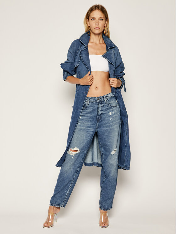 Guess Guess Džínsy Jacqueline W02A53 D3LI2 Modrá Relaxed Fit