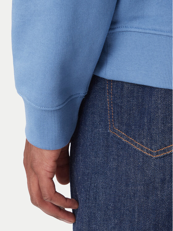 Guess Jeans Guess Jeans Світшот 180299 Блакитний Classic Fit