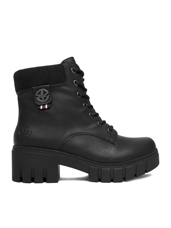 Rieker Rieker Schnürschuhe CEO-74532-00 Schwarz