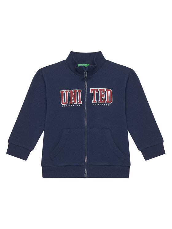 United Colors Of Benetton United Colors Of Benetton Bluză 3J70G5033 Bleumarin Regular Fit