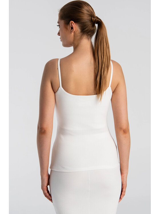 Nudyess Nudyess Blusa Rodeo Bianco Regular Fit