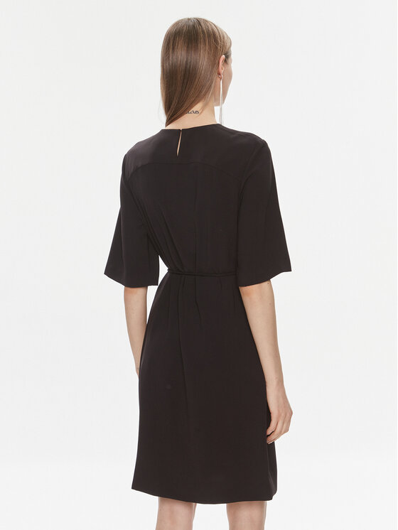 Calvin Klein Calvin Klein Vsakodnevna obleka K20K206375 Črna Regular Fit