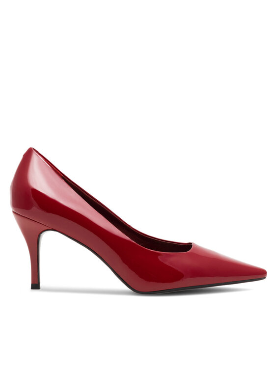 Pantofi cu toc subțire Gino Rossi NEL-SLT623-61 Roșu
