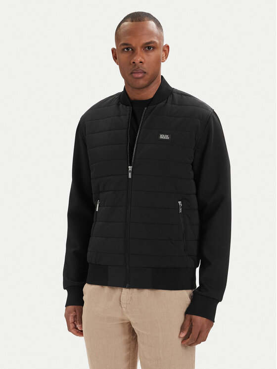 KARL LAGERFELD KARL LAGERFELD Bomberjacke 505061 562902 Schwarz Regular Fit