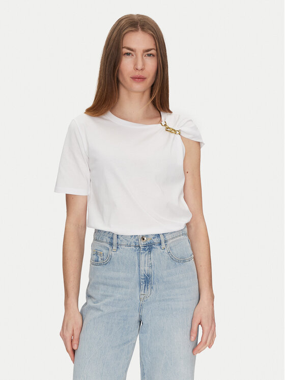 TWINSET TWINSET T-Shirt 251TP2640 Biały Regular Fit