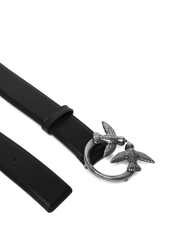 PINKO Pinko Dámsky opasok Love Berry H4 Belt PE 23 PLT01 100120 A0F1 Čierna
