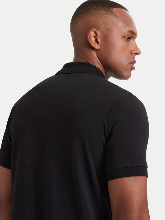 KARL LAGERFELD KARL LAGERFELD Polokošeľa 745015 564235 Čierna Regular Fit