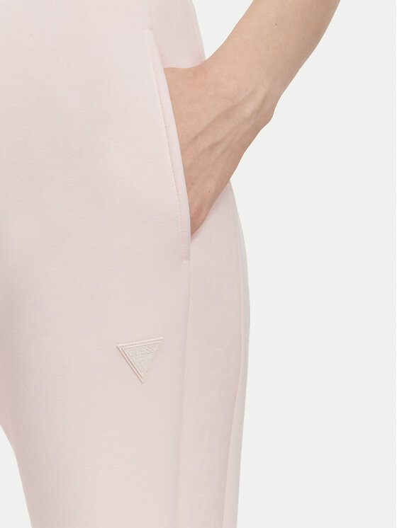 Guess Guess Spodnji del trenirke V2YB18 K7UW2 Svetlo rožnata Regular Fit