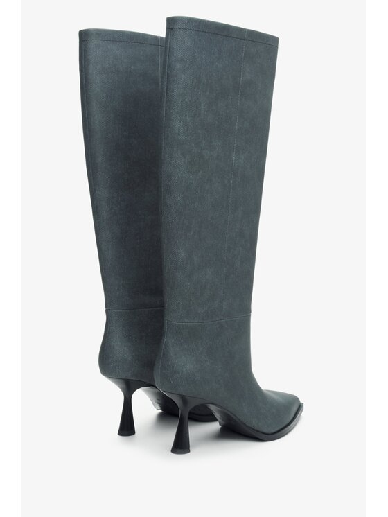 Estro Estro Μπότες ER00113873 Γκρι