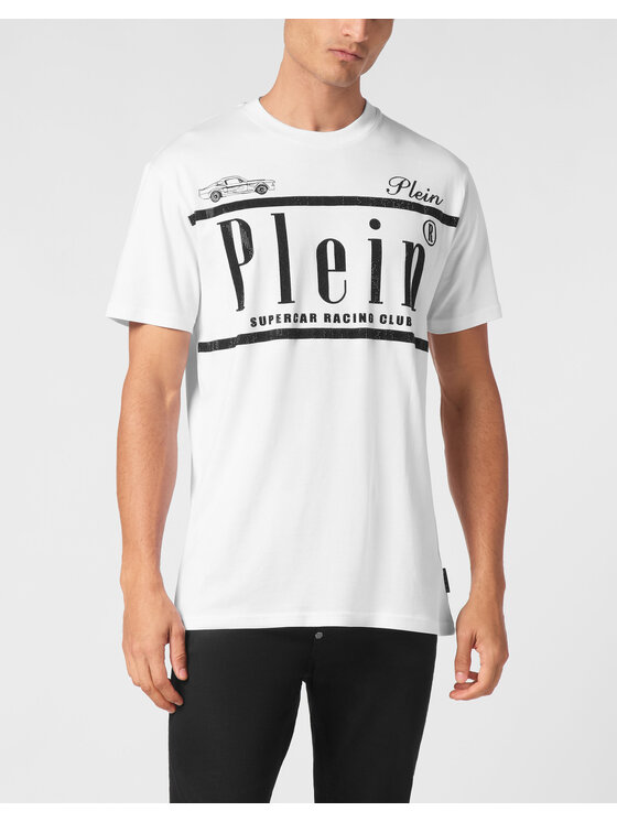 PHILIPP PLEIN PHILIPP PLEIN Tričko 22255 Biela Regular Fit