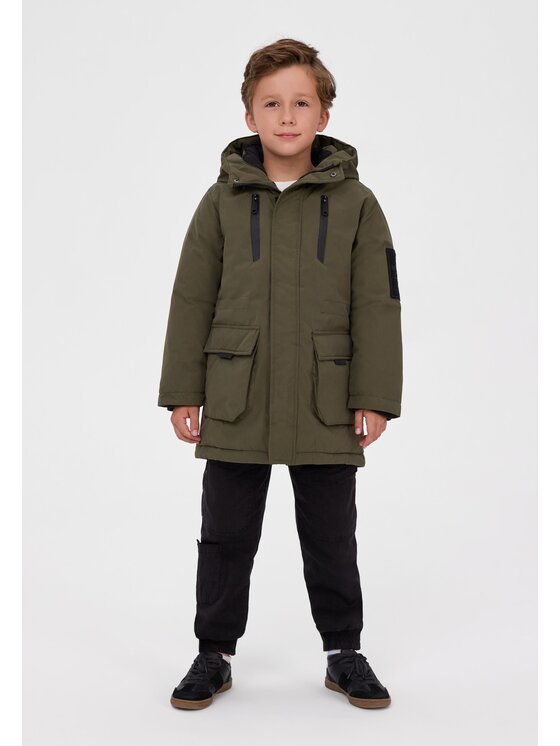 minoti minoti Kurtka zimowa 33COAT513 Khaki Parka Fit