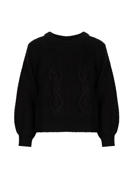 Silvian Heach Silvian Heach Svetr PGA22106 Černá Regular Fit
