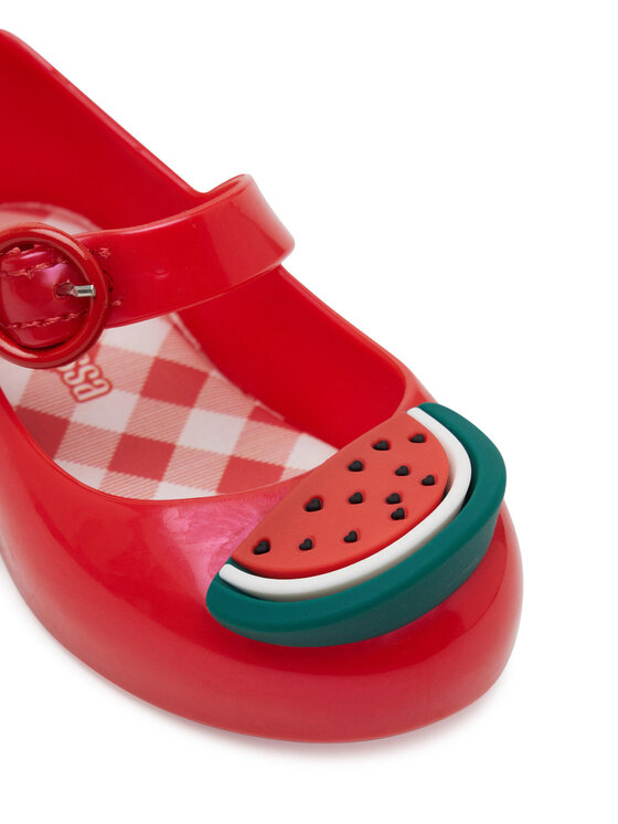 Melissa Melissa Baleriny Mini Melissa Sweet Love Picnic Bb 36009 Czerwony