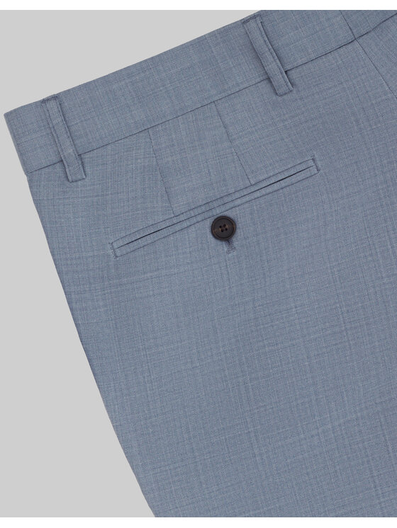 Borgio Borgio Spodnie garniturowe olmedo Niebieski Slim Fit