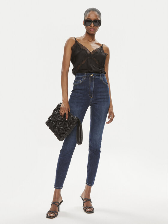 Elisabetta Franchi Elisabetta Franchi Τζιν PJ-53S-41E2 Σκούρο μπλε Skinny Fit