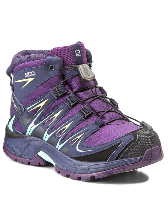 Salomon Bottes de randonnee Xa Pro 3D Mid Cswp J 398530 09 M0 Violet Modivo