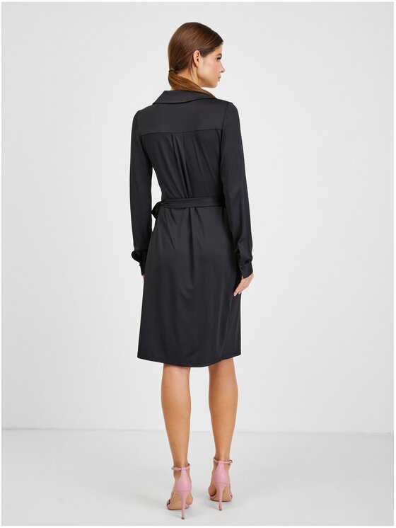 Orsay Orsay Sukienka 410244-660000__S Czarny Regular Fit