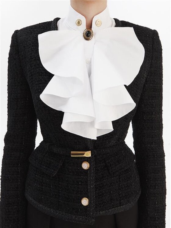 Babylon Babylon Marškiniai MF0302 Balta Regular Fit