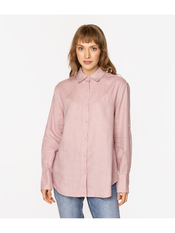 Lee Cooper Lee Cooper Koszula LINA 2020 Różowy Regular Fit