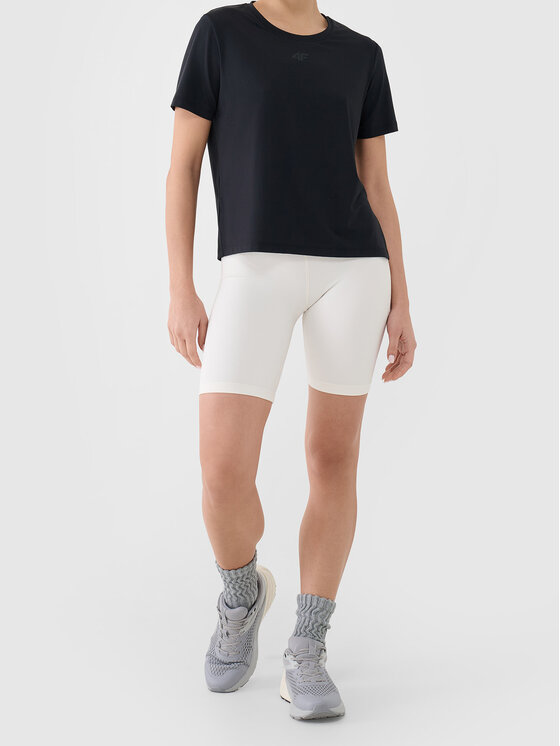 4F 4F T-Shirt 4FWAW26TFTSF2326-20S Czarny Active Fit