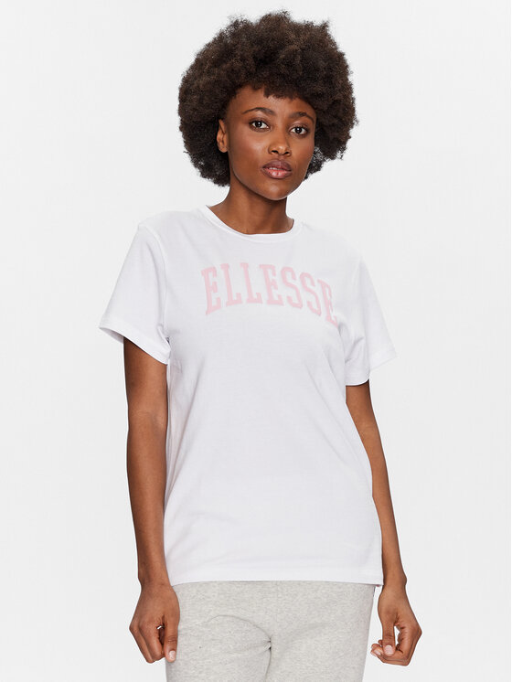 Ellesse T-krekls Tressa SGR17859 Balts Regular Fit