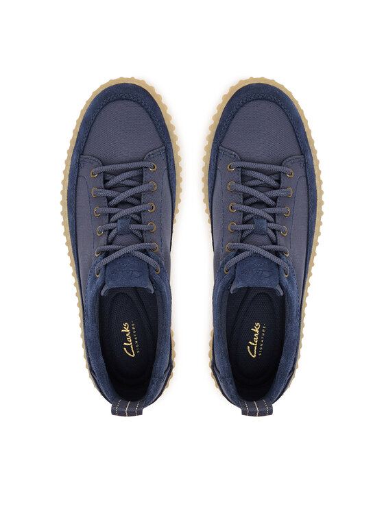 Clarks Clarks Сникърси Torhill Lace 26186153 Тъмносин