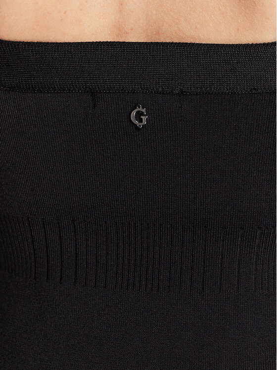 Guess Guess Sukienka dzianinowa Mirage Anise W2YK0C Z2XY0 Czarny Slim Fit