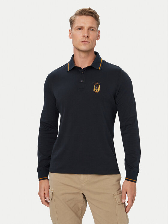 Aeronautica Militare Aeronautica Militare Polo 262PO1940UJ00663 Σκούρο μπλε Regular Fit