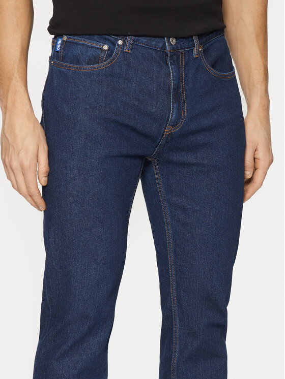 HUGO HUGO Jeans hlače Ash 50529217 Modra Slim Fit