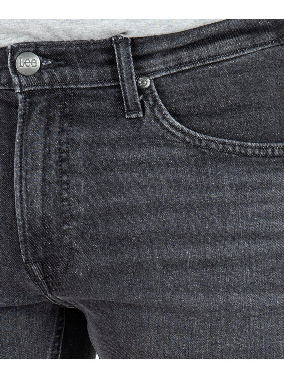 Lee Lee Jeansy 112356556 Szary Regular Fit