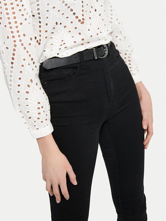 ONLY ONLY Jeans hlače Royal 15093134 Črna Skinny Fit