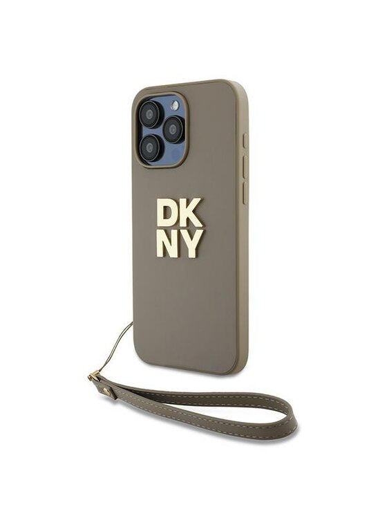 Etui na telefon DKNY, Beżowe, Apple iPhone 15 Pro Max