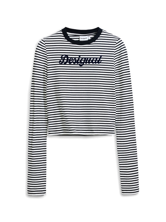 Desigual Desigual Μπλουζάκι 25SWTK85 Μαύρο Regular Fit