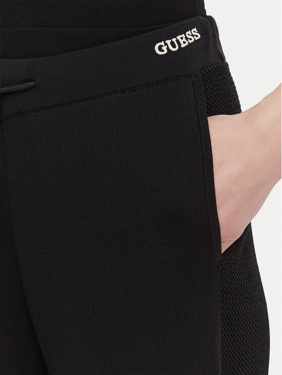 Guess Guess Pantaloni tricotați V6GB06 Z0651 Negru Regular Fit